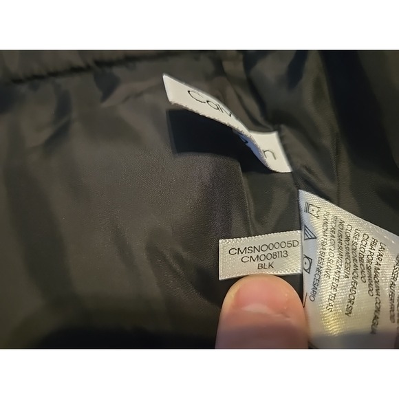 Calvin Klein Mens Winter Hooded Puffer Jacket. Size Large - Picture 5 of 7